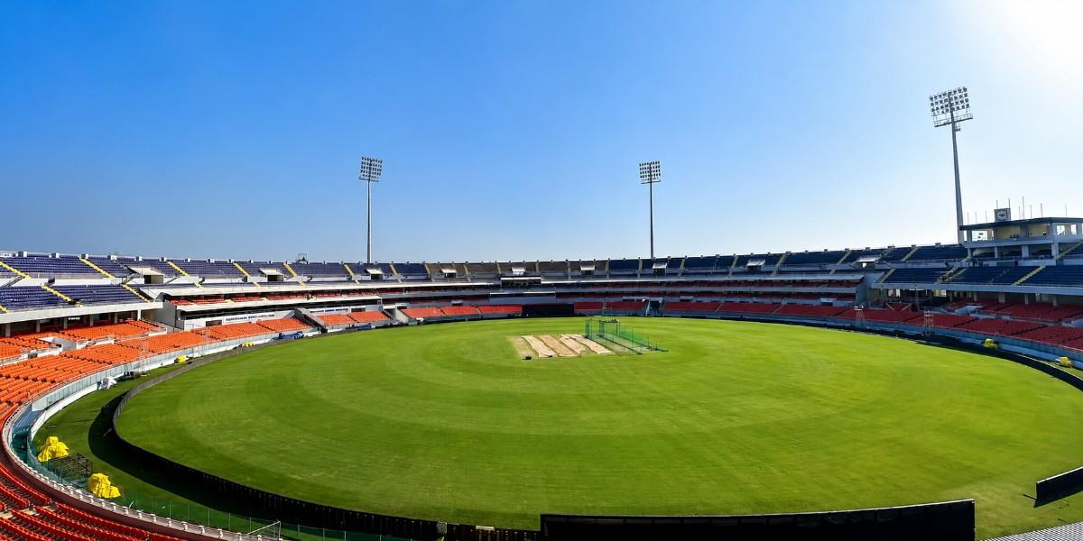 Maharaja Yadavindra Singh International Cricket Stadium wide view