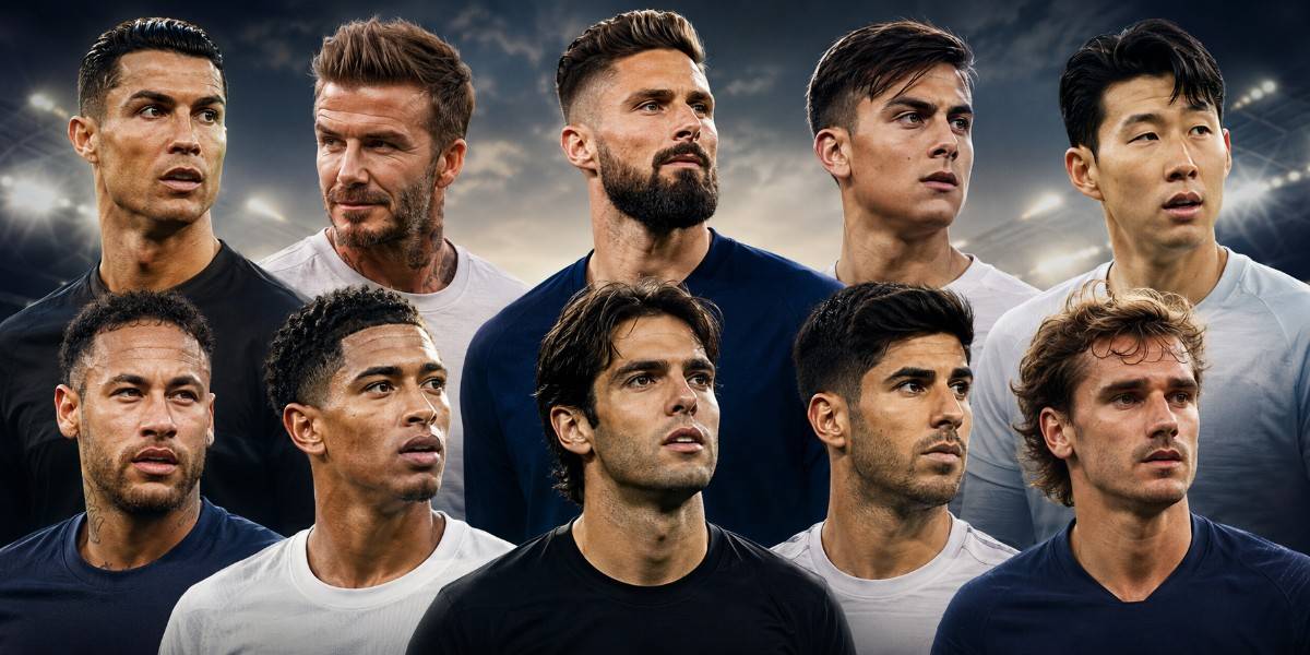 Most Handsome Footballer in the World football stars